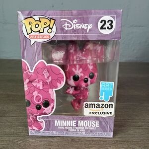 Funko POP! Disney Valentine Minnie Mouse #23 Art Series Amazon Exclusive